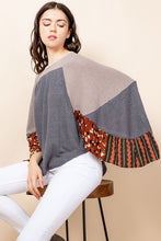 Load image into Gallery viewer, Waffle Knit Top - Grey