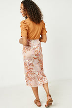 Load image into Gallery viewer, Paisley Side Slit Midi Skirt - Ivory