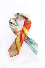 Load image into Gallery viewer, Tie Dye Silky Scarf - Multi