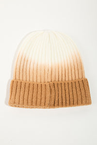 Fuzzy Ribbed Winter Beanie- Multiple Colors