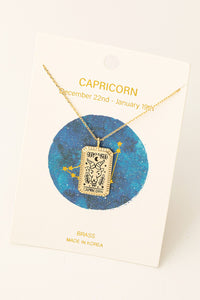 Constellation Symbol Pendant Necklace