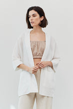Load image into Gallery viewer, Linen Kimono - Off White