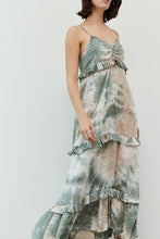 Load image into Gallery viewer, Tie Dye Tiered Dress - Thyme