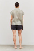Load image into Gallery viewer, Short Sleeve Linen Shirt - Dry Thyme