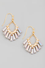 Load image into Gallery viewer, Glass Beaded Fringe Earrings - More Colors
