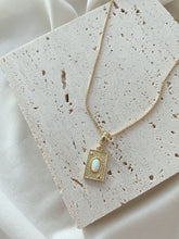 Load image into Gallery viewer, Opal Tag Necklace - Gold Filled
