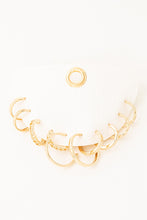 Load image into Gallery viewer, Mini Thin Hoop Earrings Set  - Gold