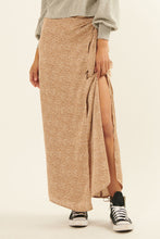 Load image into Gallery viewer, Animal Print Maxi Skirt - Sand