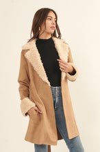 Load image into Gallery viewer, Faux Suede Jacket - Sand