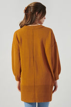 Load image into Gallery viewer, Sweet Sunday Hi Low Tunic Sweater - Rust