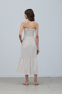 Front Tie Dress - Ivory