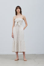 Load image into Gallery viewer, Front Tie Dress - Ivory