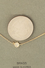Load image into Gallery viewer, Multi Chain Hammered Square Pendant Necklace - Gold