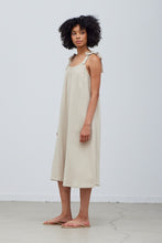 Load image into Gallery viewer, Flowy Strapped Dress - Parchment