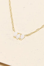 Load image into Gallery viewer, Opal Teardrop Necklace - Gold