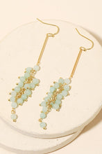Load image into Gallery viewer, Cluster Bead Drop Earrings- More Colors