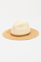 Load image into Gallery viewer, Two Tone Straw Knit Hat- More Colors