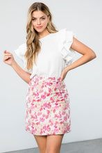 Load image into Gallery viewer, Flower Print Skirt