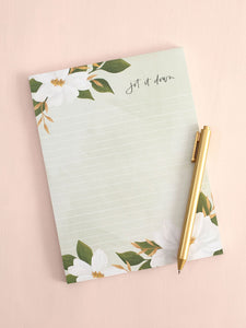 Greenwood Lined Notepad - Jot it Down