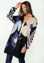 Load image into Gallery viewer, Floral Knit Cardigan