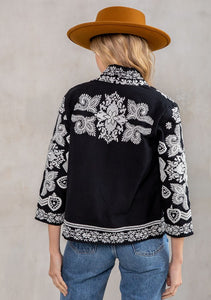 3/4 Embroidered Jacket