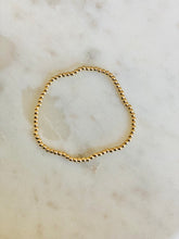 Load image into Gallery viewer, Gold-Filled Beaded Bracelet - 3mm