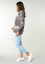 Load image into Gallery viewer, Floral Engraved Pullover Sweater