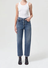 Load image into Gallery viewer, 90&#39;s Crop Mid-Rise Loose Straight - Oblique
