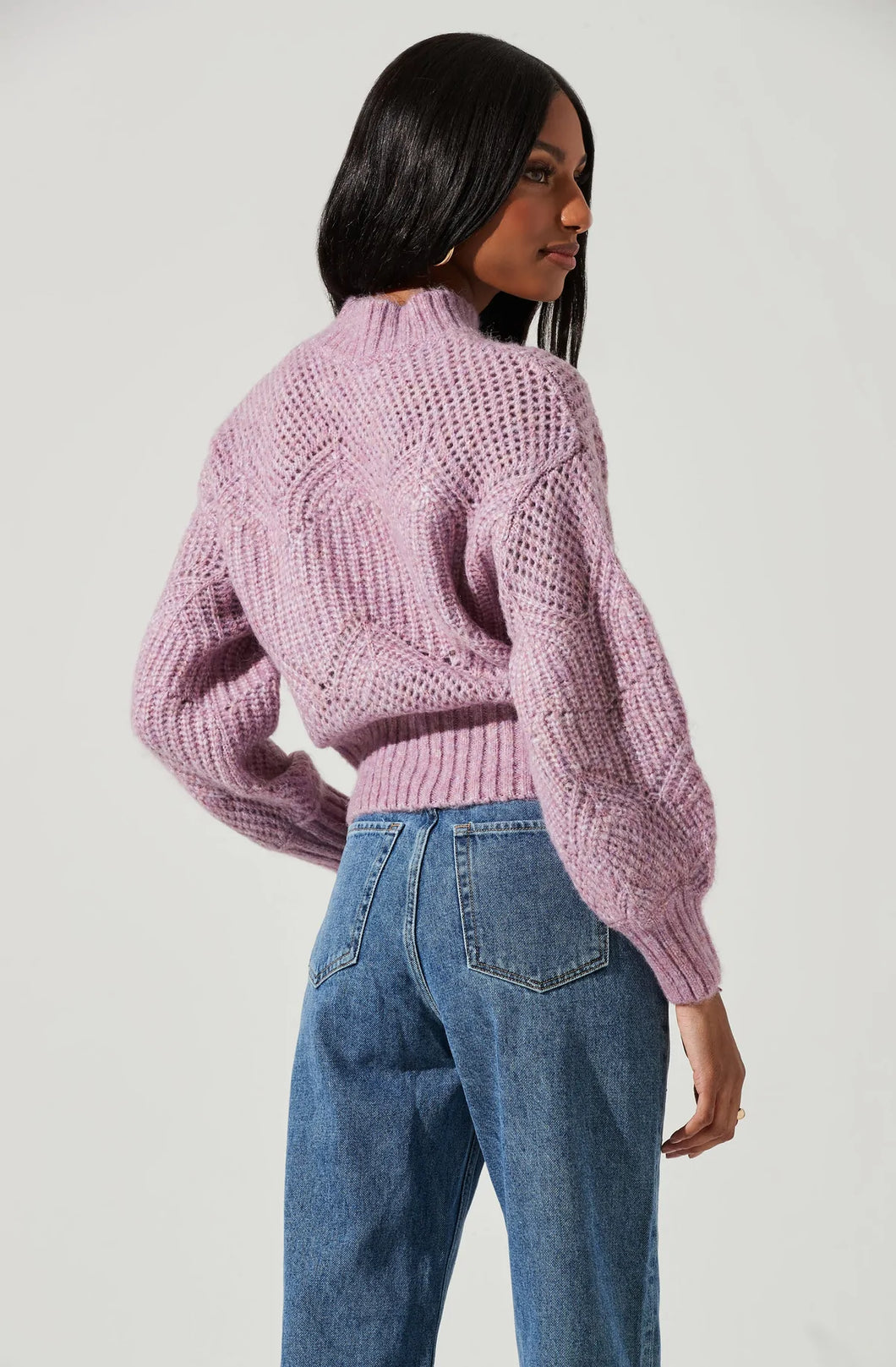 Serenity Sweater - Lilac
