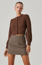 Load image into Gallery viewer, Marlena Cardigan - Brown