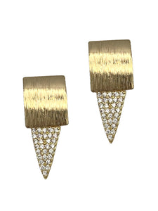 Riot Earrings - 16k Gold Plated