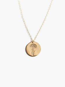 Bloom Birth Necklace- Months