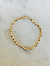 Load image into Gallery viewer, Gold-Filled Beaded Bracelet - 4mm