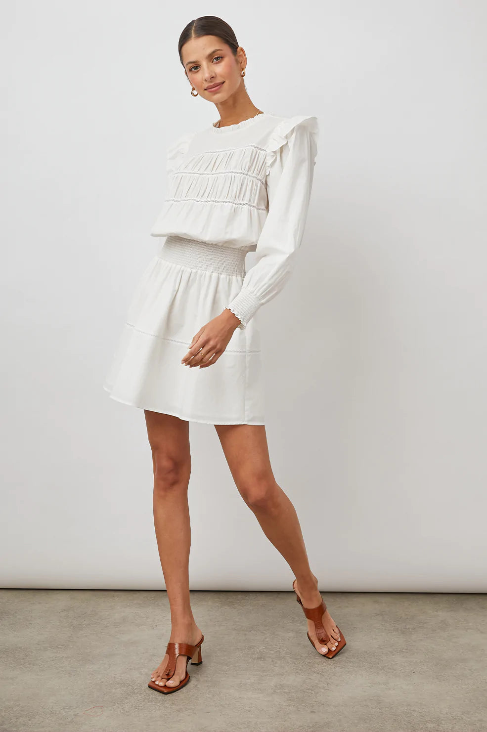 Faren Dress - White
