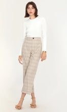 Load image into Gallery viewer, Moxie Plaid High Waist Trouser - Plaid