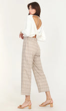 Load image into Gallery viewer, Moxie Plaid High Waist Trouser - Plaid