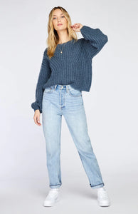 Matilda Sweater - Slate Blue