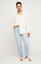 Load image into Gallery viewer, Naomi Button Down - Tan Stripe