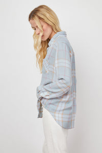Hunter Button Up - Oyster Pink Sand
