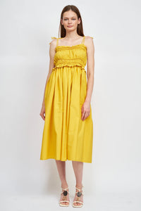 Haley Dress - Yellow