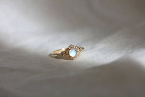 Moonflower Ring - Gold Vermeil