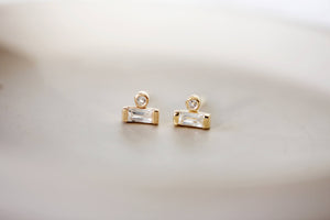 Afterglow Studs - God Vermeil