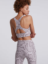 Load image into Gallery viewer, Let&#39;s Move Harris Bra - Alabaster Python