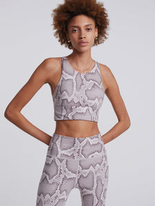 Let's Move Harris Bra - Alabaster Python