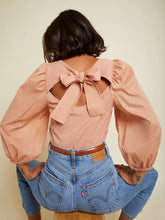 Load image into Gallery viewer, Shalom Tie Back Combo Tee - Bisou