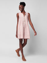 Load image into Gallery viewer, Isha Dress - Pink Cinque Terre Stripe