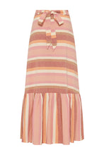 Load image into Gallery viewer, Carnival Hand Loom Wrap Skirt - Sherbert Stripe