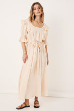 Load image into Gallery viewer, Mae Linen Gown - Meringue