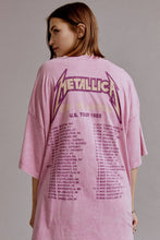 Load image into Gallery viewer, Metallica US Tour 1985 Tee - Lilac Bloom Acid - One Size