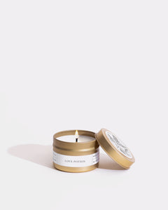 Gold Travel Candle - Love Potion